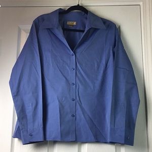 Blue Long Sleeve Button Down